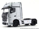 2016 Mercedes-Benz Actros MP4 1851 silver 1:43 IXO diecast scale model truck collectible
