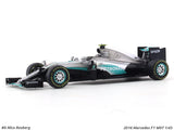 2016 Mercedes F1 W07 Nico Rosberg No. 17 1:43 Formula 1 diecast scale model car collectible