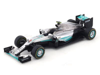 2016 Mercedes F1 W07 Nico Rosberg No 17 1:43 Formula 1 diecast scale model car collectible