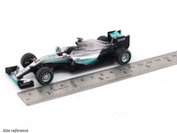 2016 Mercedes F1 W07 Nico Rosberg No 17 1:43 Formula 1 diecast scale model car collectible