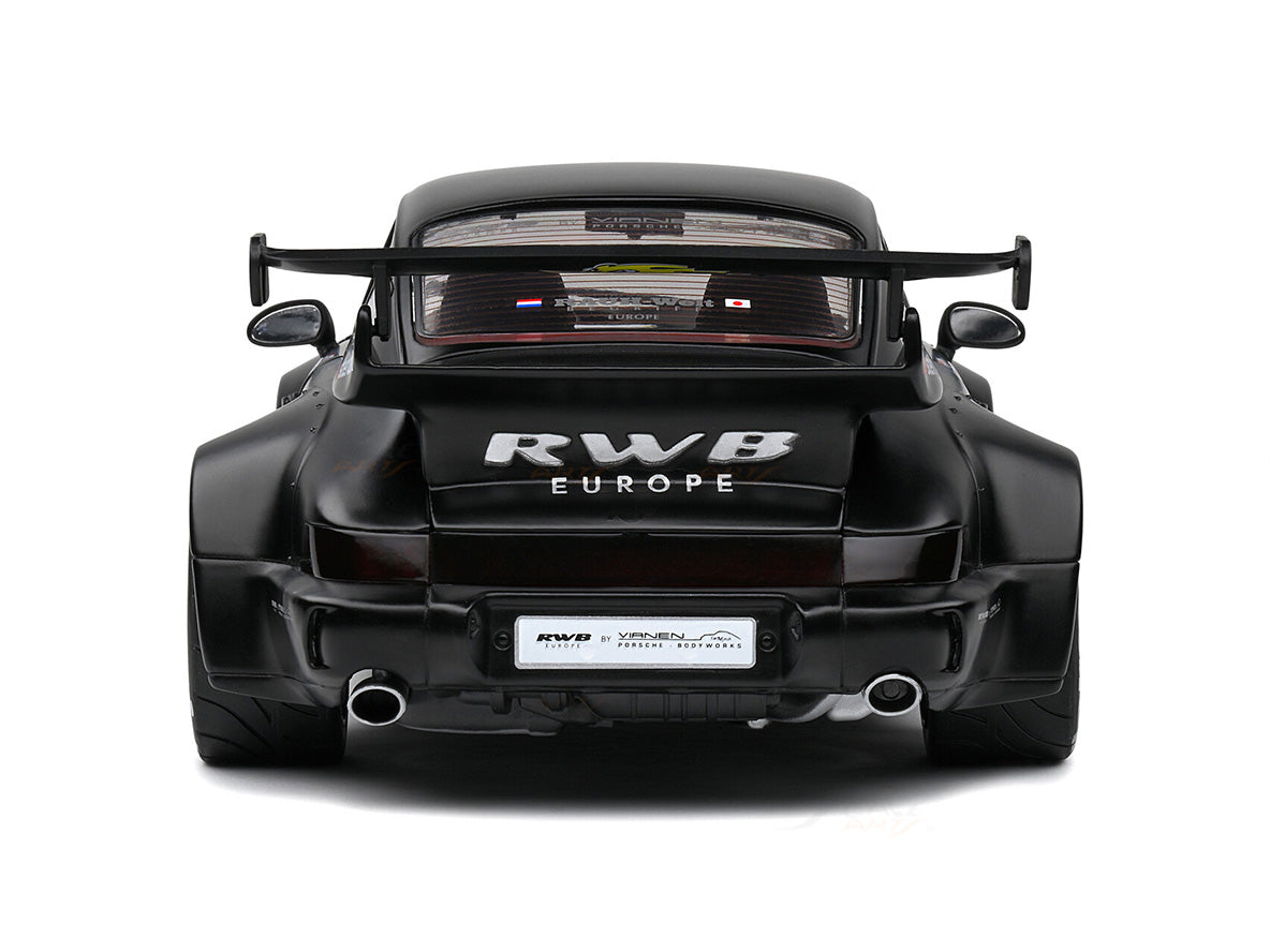 2016 Porsche 911 964 RWB Darth Vader 1:18 Solido licensed diecast scal