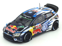 2016 Volkswagen Polo R WRC #1 1:43 diecast scale model car collectible