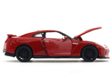 2017 Nissan GT-R R35 Red 1:24 Bburago with Acrylic Case Licensed Diecast Scale Model Car Collectible