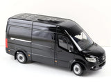 2018 Mercedes-Benz Sprinter Black 1:18 Norev Premium Licensed Diecast Scale Model | Collectible Car Replica