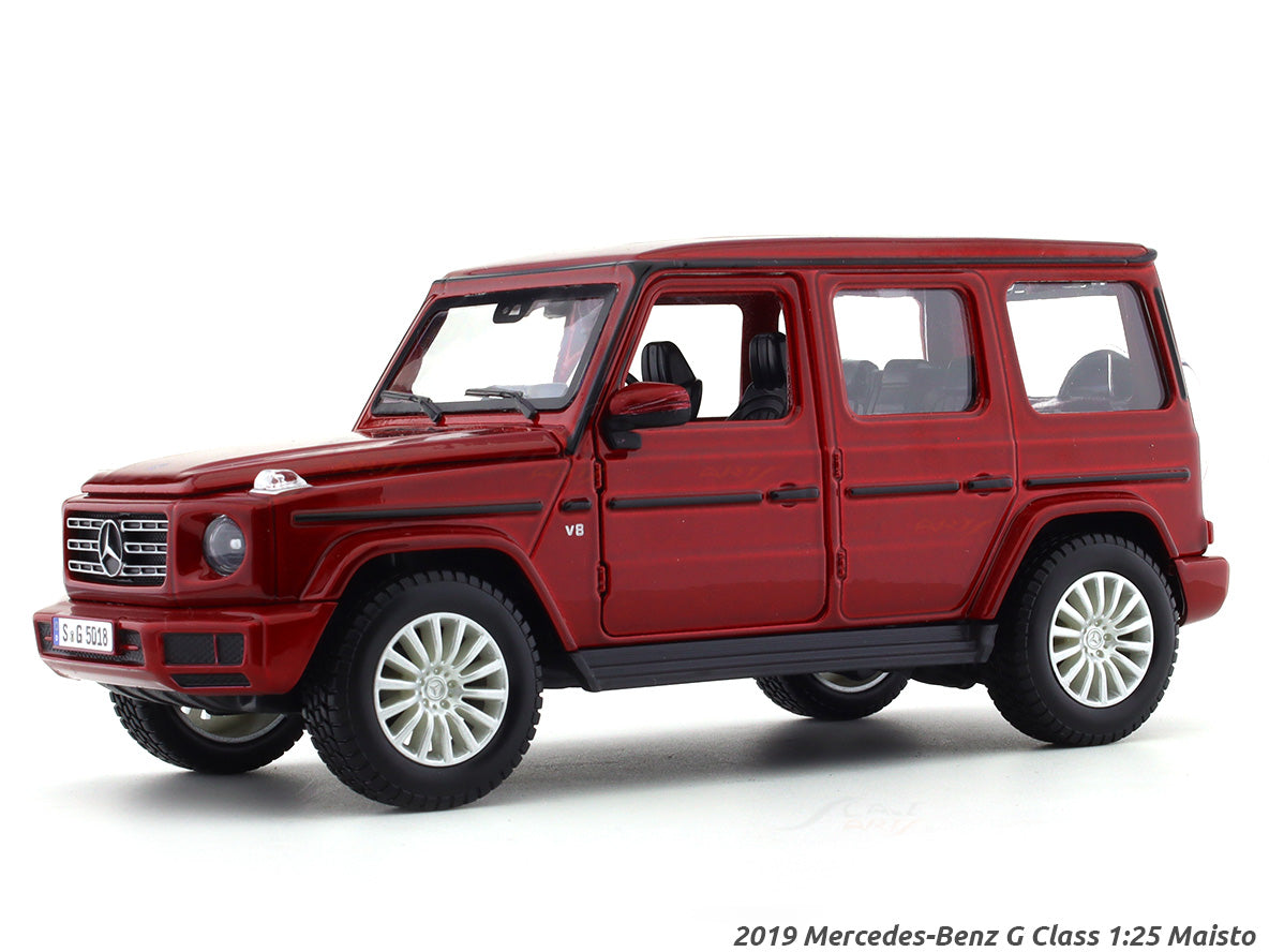 1/18 Mercedes G-Class NOREVミニカー レッド 2019 Mercedes-Benz G Class red 1:25 Maisto licensed diecast Scale
