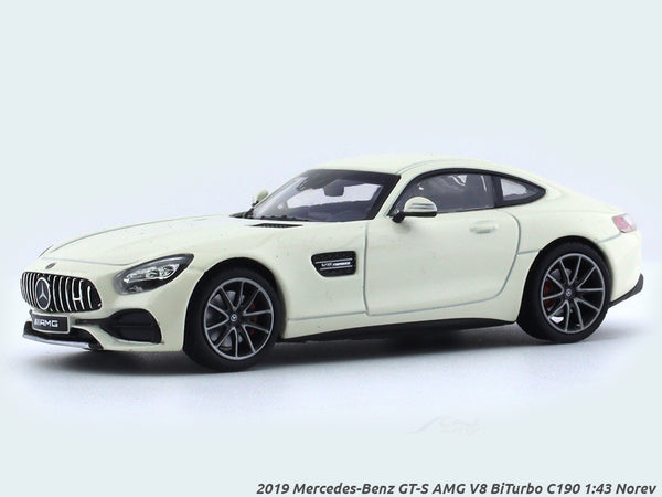 2019 Mercedes-Benz GT-S AMG V8 BiTurbo C190 1:43 Norev Diecast scale model car collectible