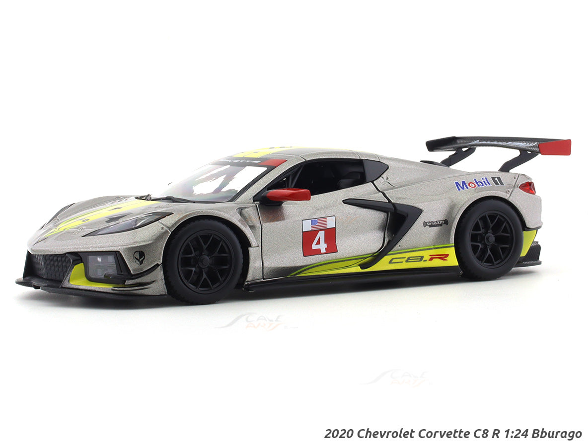 2020 Chevrolet Corvette C8 R 1:24 Bburago licensed diecast Scale