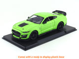 2020 Ford Shelby Mustang GT500 green 1:24 Maisto diecast alloy scale model car