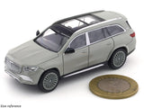 2020 Mercedes-Maybach GLS 600 Nardo Grey 1:64 Para64 diecast scale model car