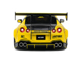 2020 Nissan GT-R R35 LBWK 2.0 Yellow 1:18 Solido licensed diecast scale model car