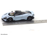 2020 McLaren 765LT Ceramic Grey 1:43 Solido Licensed Diecast Scale Model Car Collectible