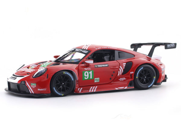 2024 Porsche 911 991-2 RSR No 91 1:24 Bburago Licensed Diecast Scale Model Car Collectible