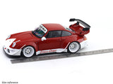 2020 Porsche 911 RWB Porco Rosso Bodykit 1:18 Solido Licensed Diecast Scale Model Car Collectible