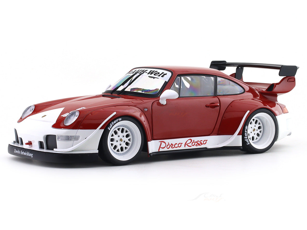 PORSCHE 911 993 RWB JÄGERMEISTER 2020 1:18 SOLIDO (Neu und