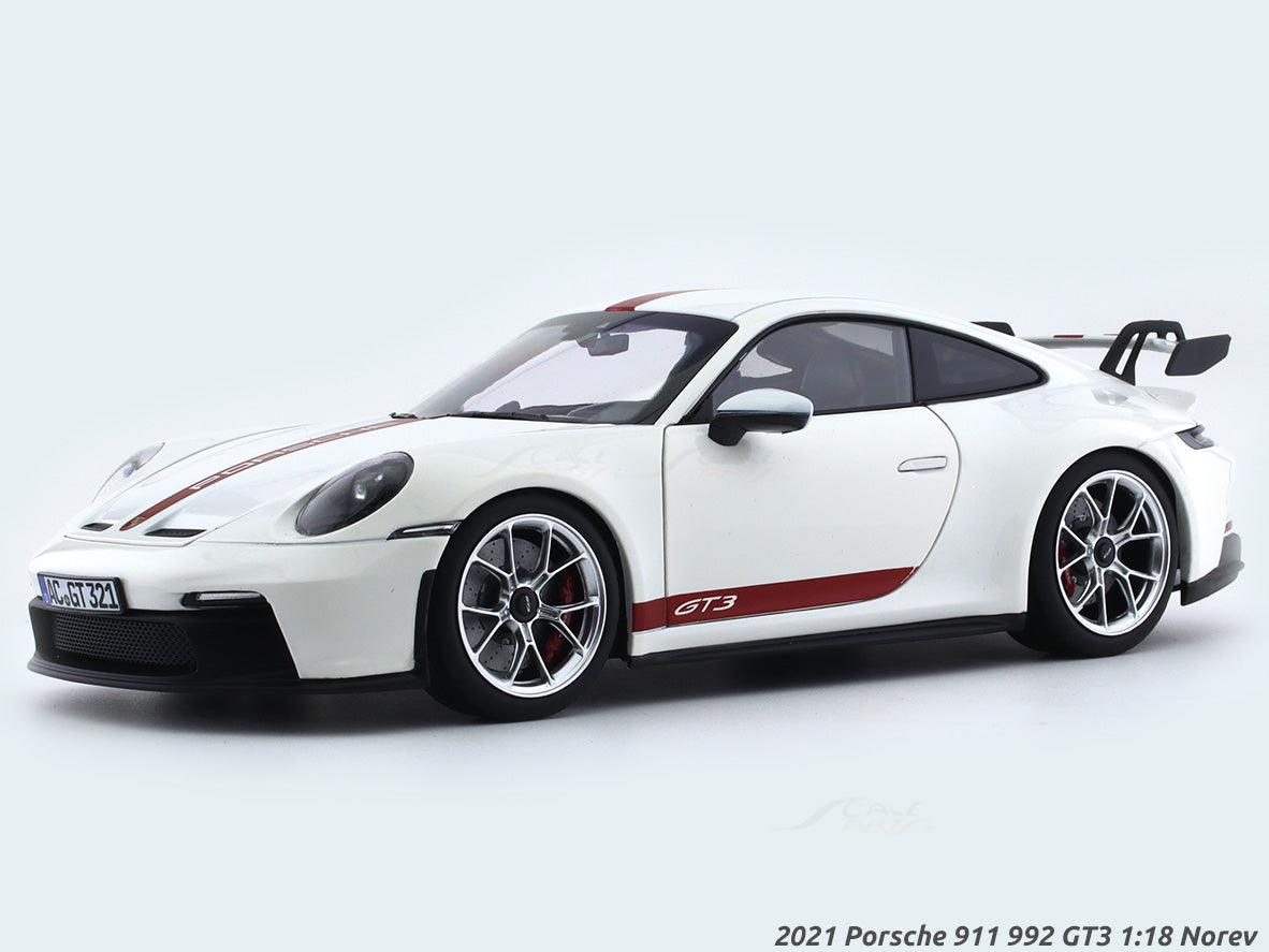 Porsche 911 992 GT3 White Norev 1/18