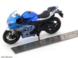 2021 Suzuki GSX-R1000 R blue 1:18 Bburago diecast scale model bike collectible