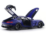 2021 Mercedes-Benz AMG GT Black Series Blue 1:18 Norev Licensed Diecast Scale Model Car Collectible