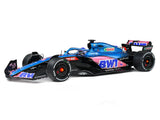 2022 Alpine A522 Monaco GP No 14 Alonso 1:18 Solido licensed diecast scale model car collectible