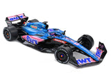 2022 Alpine A522 Monaco GP No 14 Alonso 1:18 Solido licensed diecast scale model car collectible