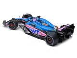 2022 Alpine A522 Monaco GP No 14 Alonso 1:18 Solido licensed diecast scale model car collectible