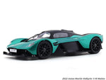 2022 Aston-Martin Valkyrie green 1:18 Maisto licensed diecast scale model car collectible