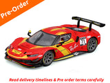 Pre Order : 2022 Ferrari 296 GT3 No 71 1:43 Bburago Licensed Diecast Model Car | Buy in India