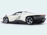 2022 Ferrari Daytona SP3 white 1:18 Bburago Signature diecast scale model car