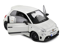 2022 Fiat Abarth 695 White 1:18 Solido licensed diecast scale model car collectible