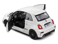 2022 Fiat Abarth 695 White 1:18 Solido licensed diecast scale model car collectible