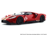 2022 Ford GT Alan Mann Heritage Edition 1:18 GT Spirit Scale Model collectible