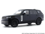 2022 Land Rover Range Rover SV Black 1:18 LCD diecast scale model car collectible