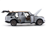 2022 Land Rover Range Rover SV Silver 1:18 LCD diecast scale model car collectible
