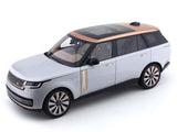 2022 Land Rover Range Rover SV Silver 1:18 LCD diecast scale model car collectible