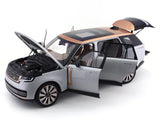 2022 Land Rover Range Rover SV Silver 1:18 LCD diecast scale model car collectible