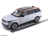 2022 Land Rover Range Rover SV Silver 1:18 LCD diecast scale model car collectible