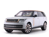 2022 Land Rover Range Rover SV Silver 1:18 LCD diecast scale model car collectible