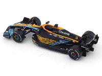 2022 McLaren MCL36 Daniel Riccardo Abu Dhabi GP 1:64 Tarmac Works diecast scale model car