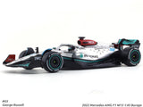 2022 Mercedes-AMG F1 W13 #62 George Russell 1:43 Bburago scale model car collectible