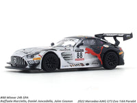 Mercedes-AMG GT3 Evo 2022 24H Spa Akkodis 1:64 Para64 diecast scale model car