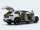 2022 Mercedes-Benz EQS SUV X296 white 1:18 NZG diecast Scale Model collectible