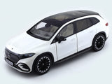 2022 Mercedes-Benz EQS SUV X296 white 1:18 NZG diecast Scale Model collectible