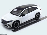 2022 Mercedes-Benz EQS SUV X296 white 1:18 NZG diecast Scale Model collectible