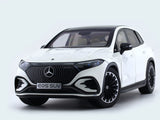 2022 Mercedes-Benz EQS SUV X296 white 1:18 NZG diecast Scale Model collectible
