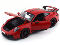 2022 Porsche 911 992 GT3 Red 1:18 Maisto diecast Scale Model collectible Premier