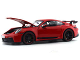 2022 Porsche 911 992 GT3 Red 1:18 Maisto diecast Scale Model collectible Premier