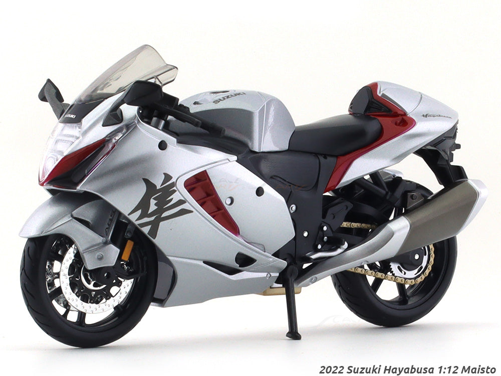 2022 Suzuki Hayabusa 1:12 Maisto Licensed Scale Model bike collectible