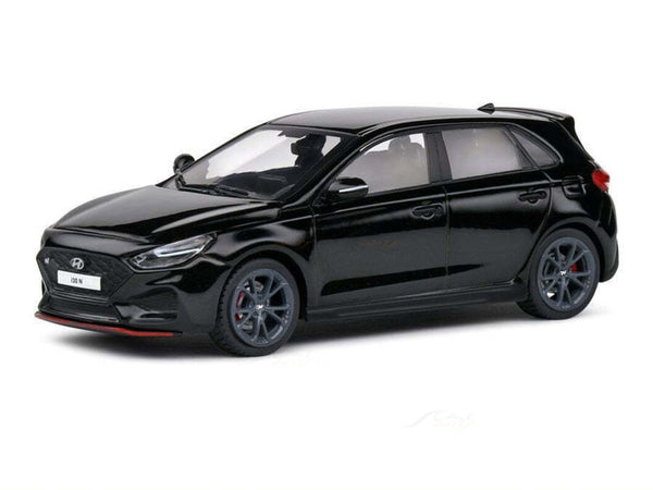 2022 Hyundai i30 N Line Black 1:43 Solido Licensed Diecast Scale Model Car Collectible