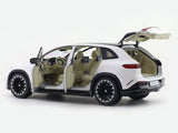 2022 Mercedes-Benz EQS SUV X296 white 1:18 NZG diecast Scale Model collectible