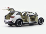 2022 Mercedes-Benz EQS SUV X296 white 1:18 NZG diecast Scale Model collectible
