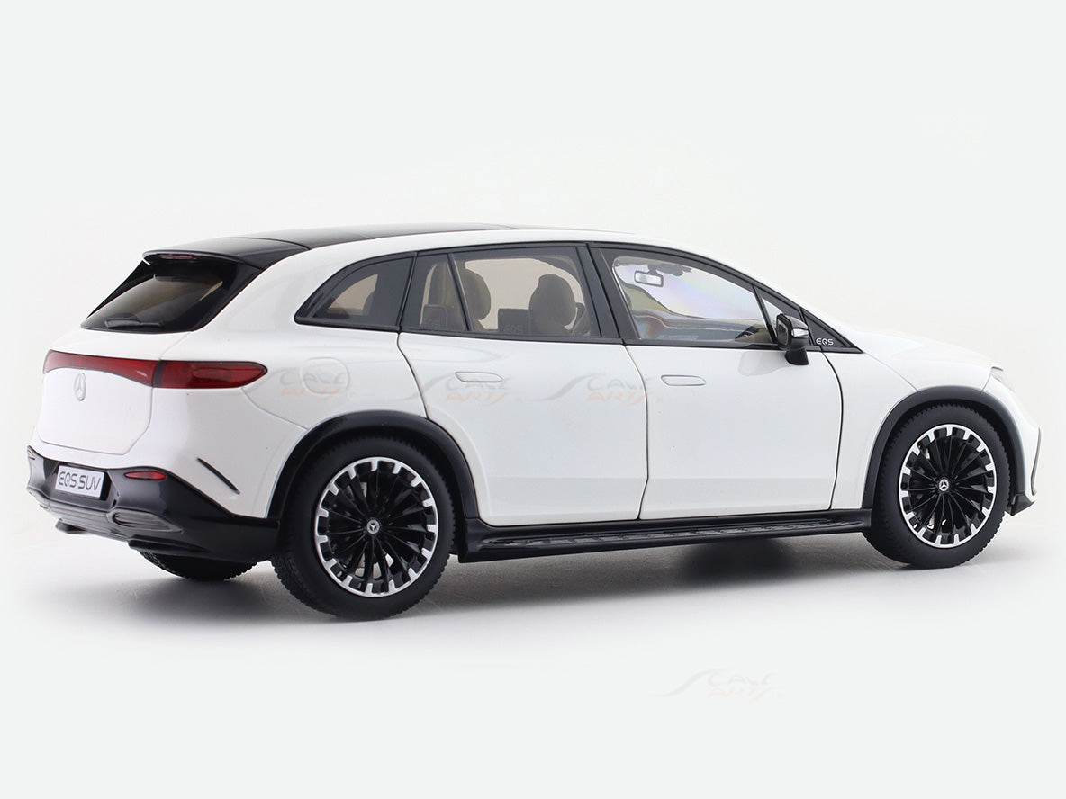 EQS SUV AMG Line(X296) ダイヤモンドホワイト 1/18 2022 Mercedes-Benz EQS SUV X296 white 1:18 NZG diecast Scale Model